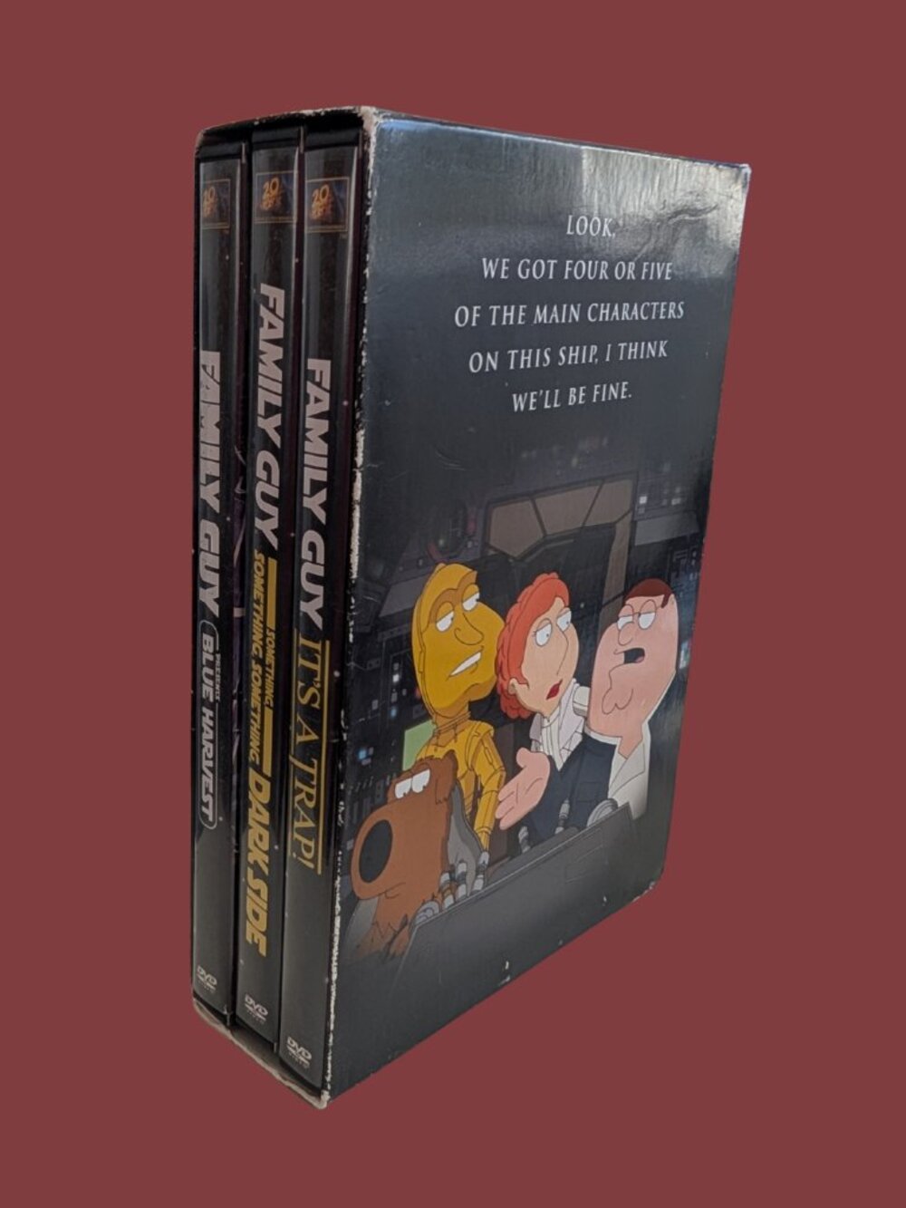 BOGO Family Guy 2010 Laugh It Up Fuzzball Star Wars Trilogy DVD Box Set